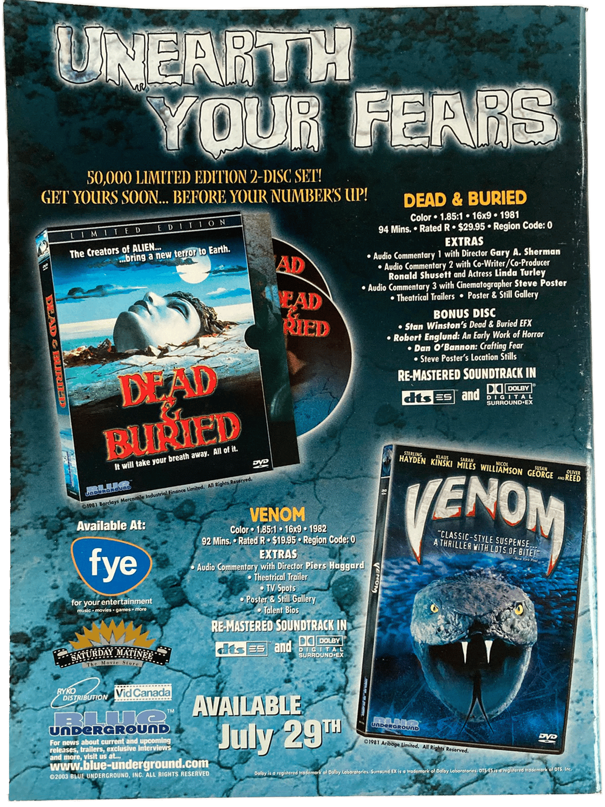 Fangoria Magazine #225