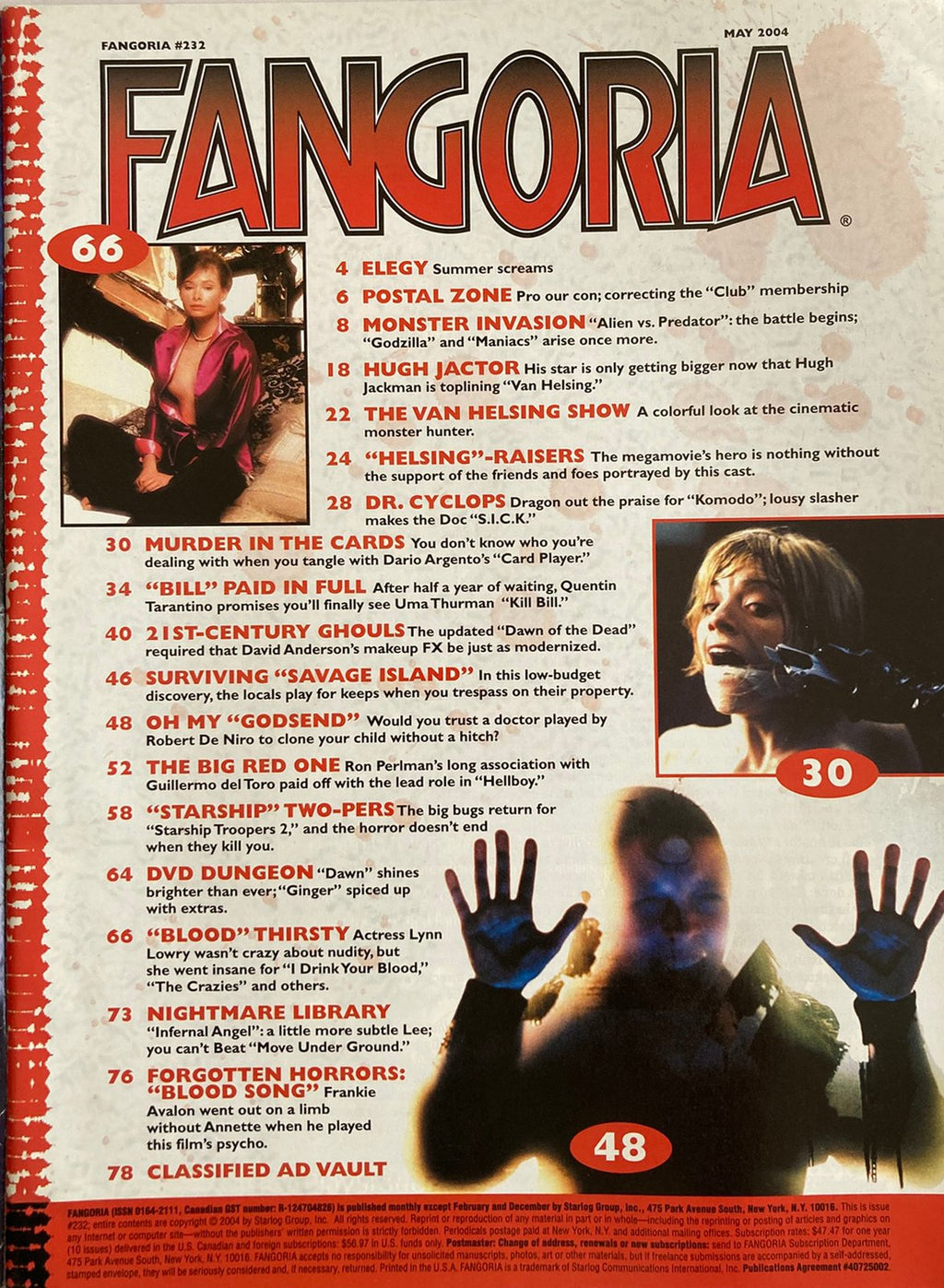 Fangoria Magazine #232