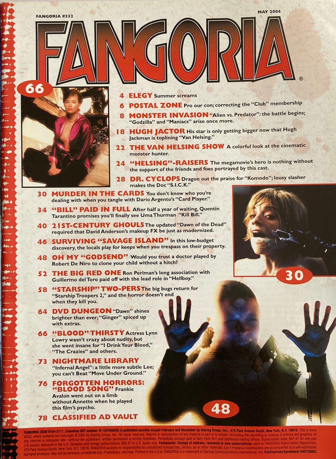 Fangoria Magazine #232