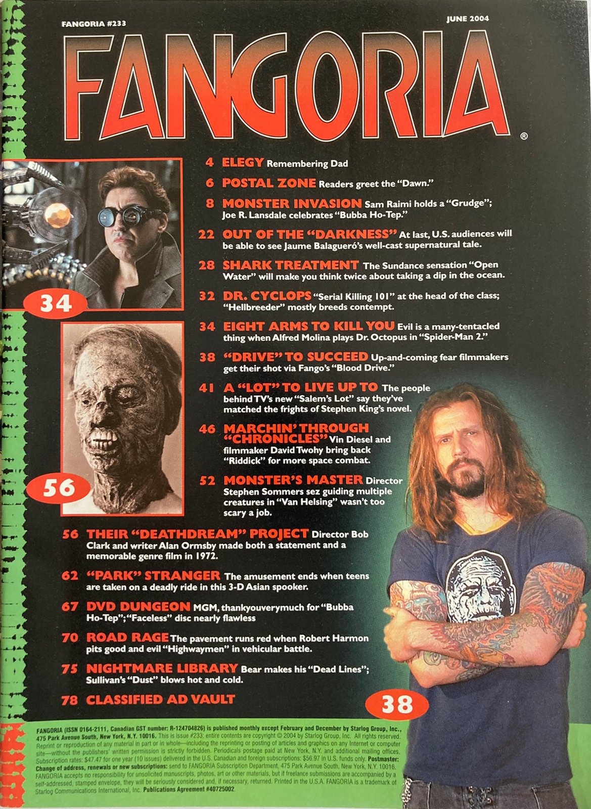 Fangoria Magazine #233