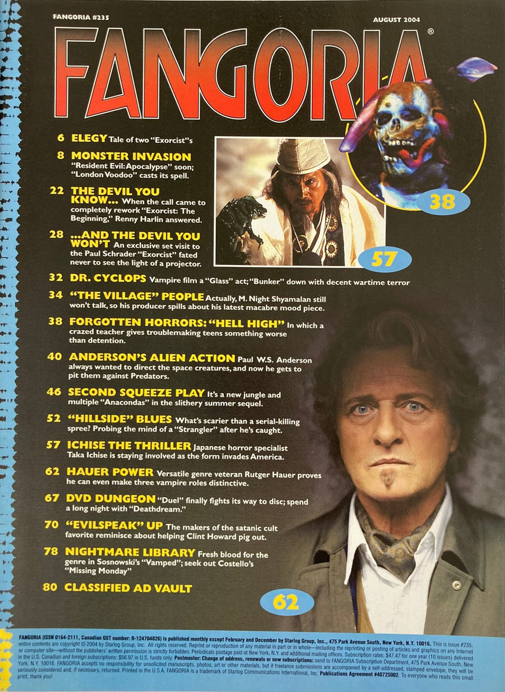 Fangoria Magazine #235