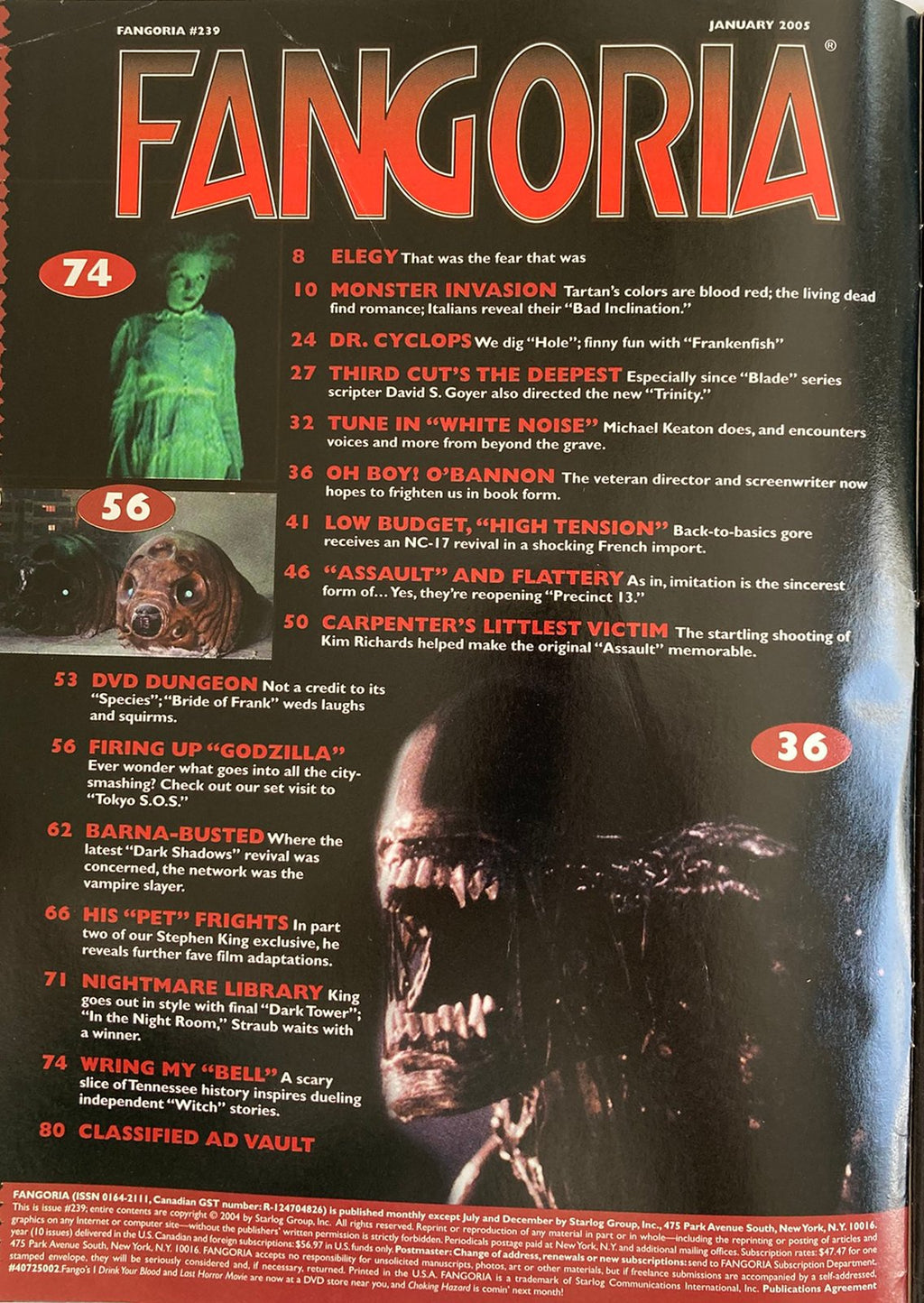 Fangoria Magazine #239