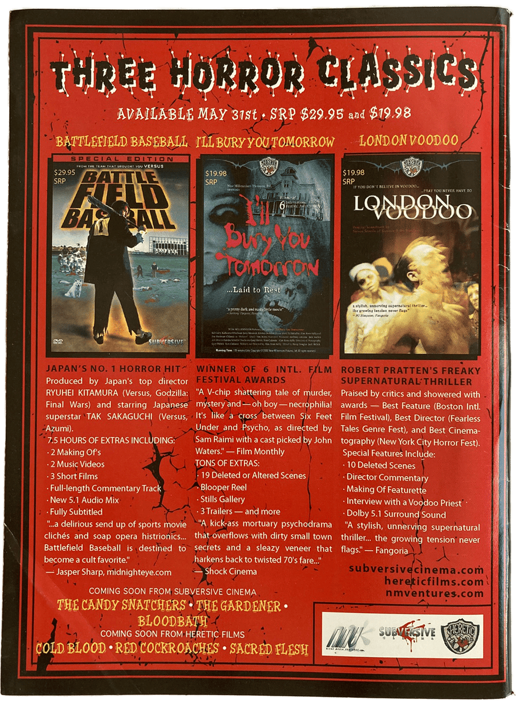 Fangoria Magazine #244