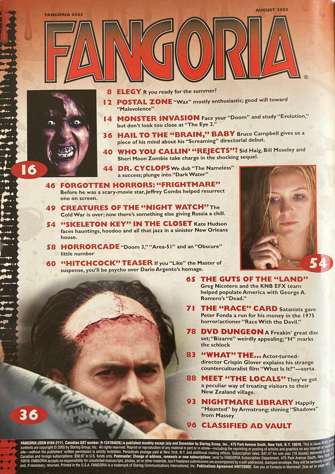 Fangoria Magazine #245