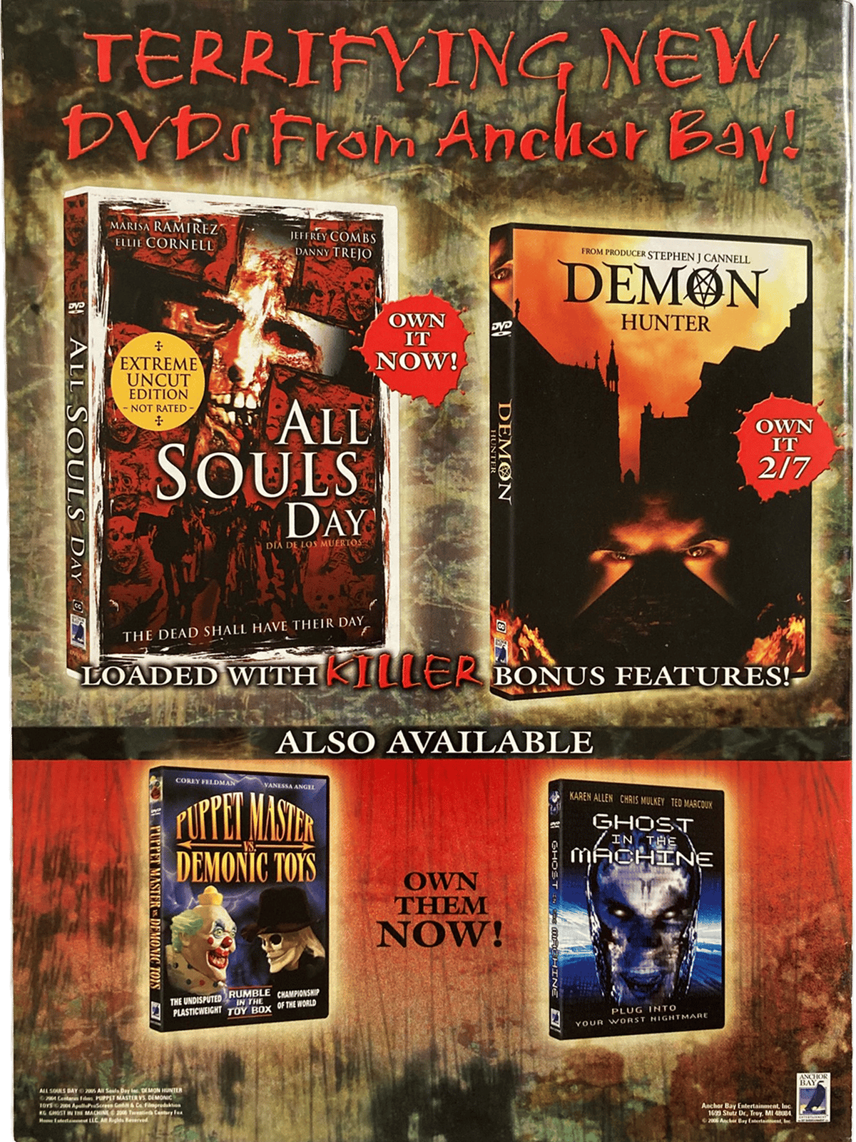 Fangoria Magazine #250