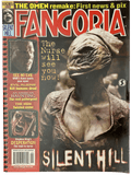 Fangoria magazine cover featuring a creature from Silent Hill