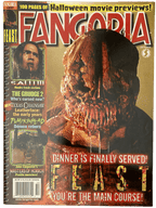 Fangoria #257 magazine cover with horror movie preview and skull design