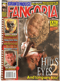Magazine cover of Fangoria #260 featuring 'The Hills Have Eyes 2' with horror movie images and text.