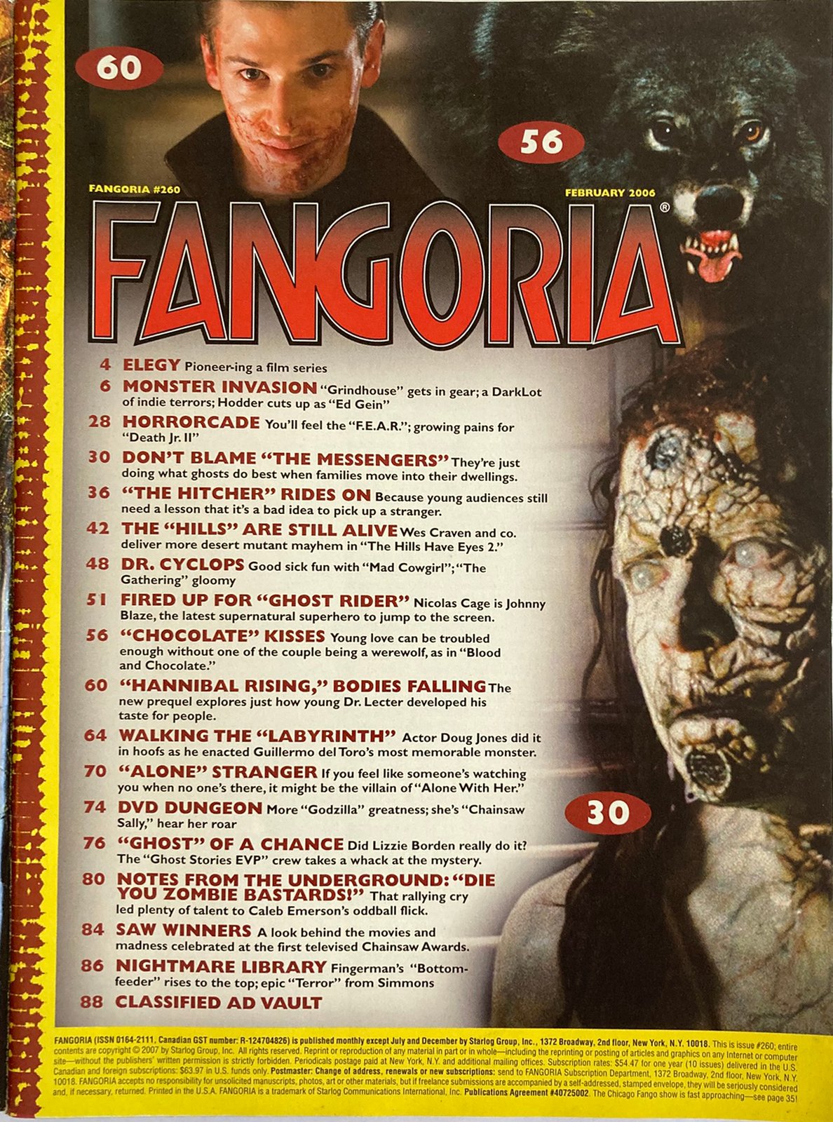 Fangoria Magazine #260