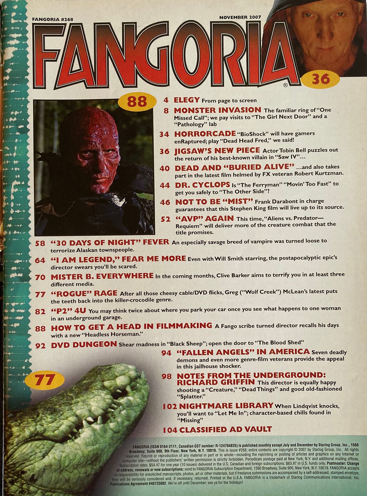 Fangoria Magazine #268