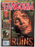 Magazine cover of Fangoria #272 featuring The Ruins