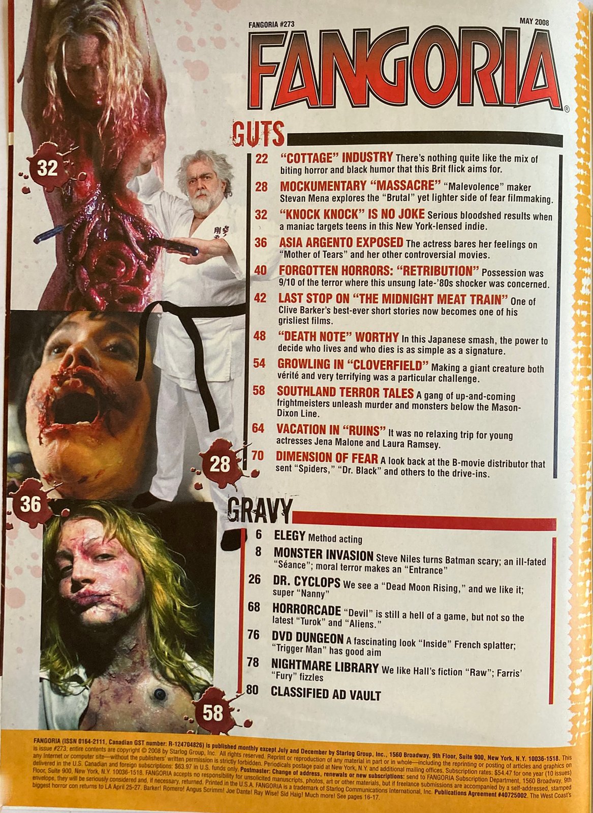 Fangoria Magazine #273