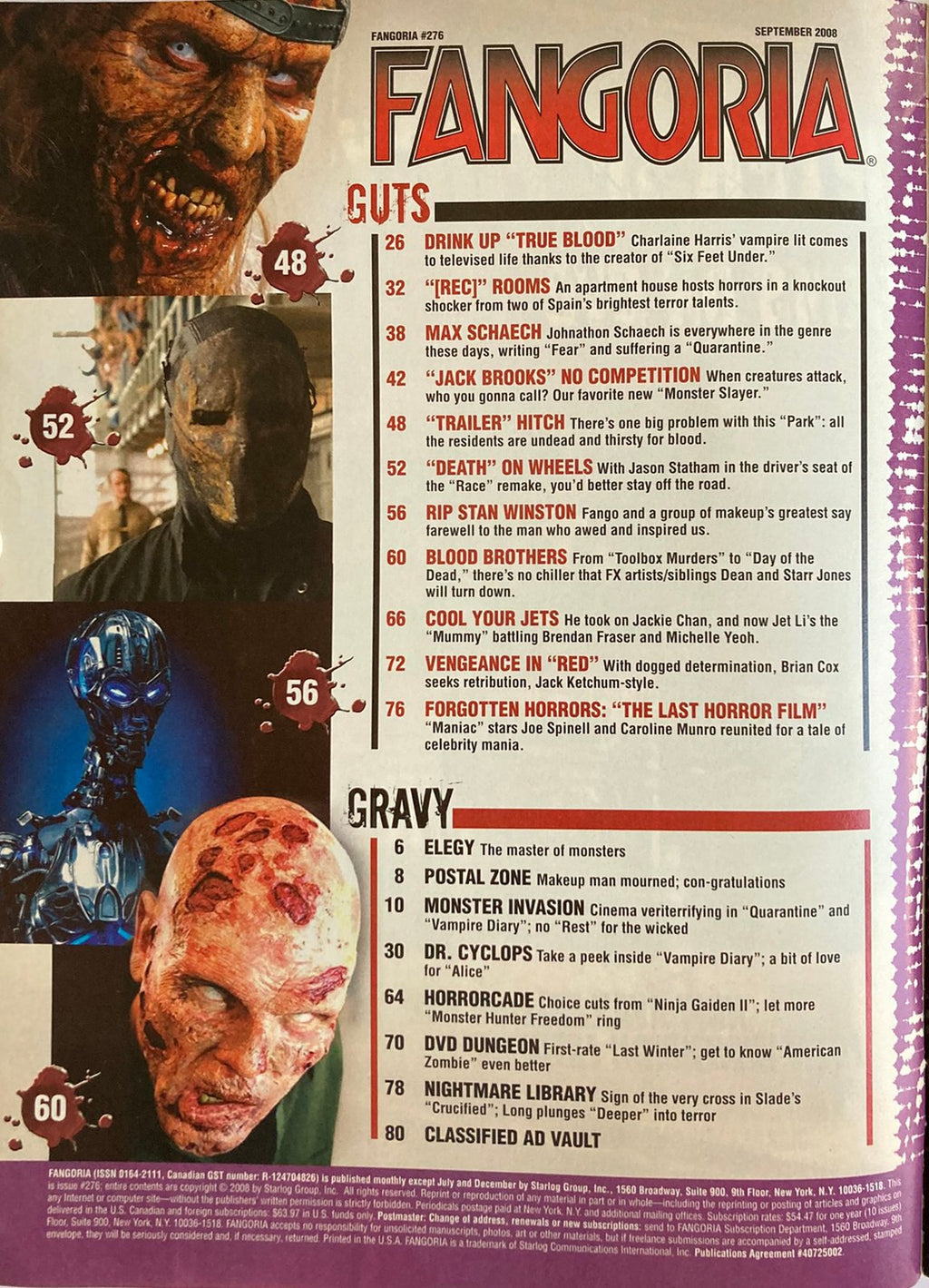 Fangoria Magazine #276