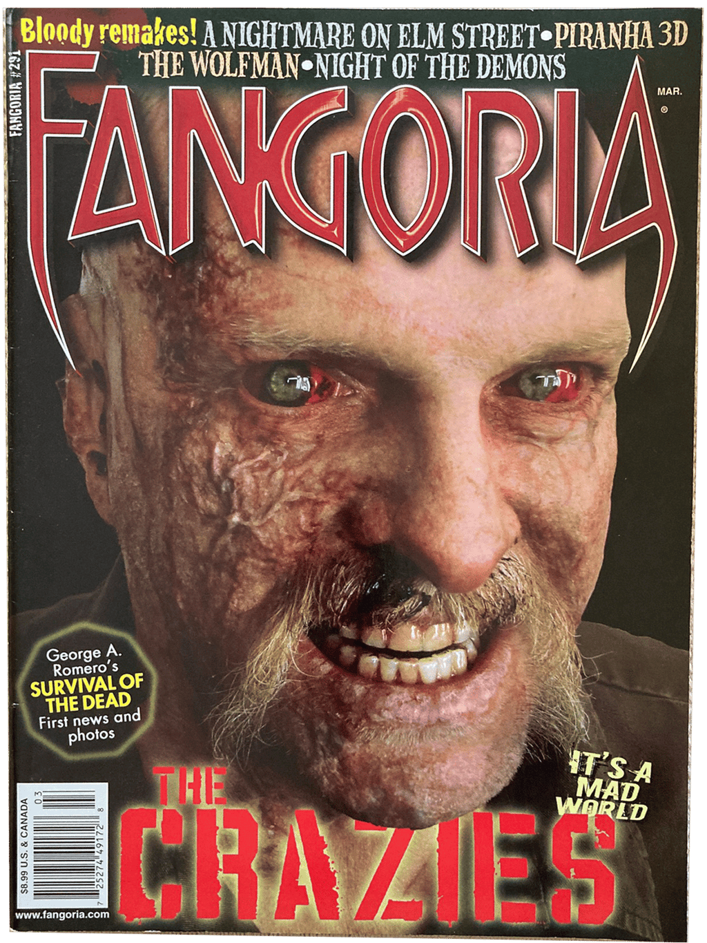Fangoria Magazine #291
