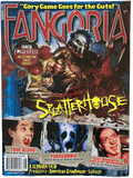 Magazine cover of Fangoria featuring the movie Splatterhouse.