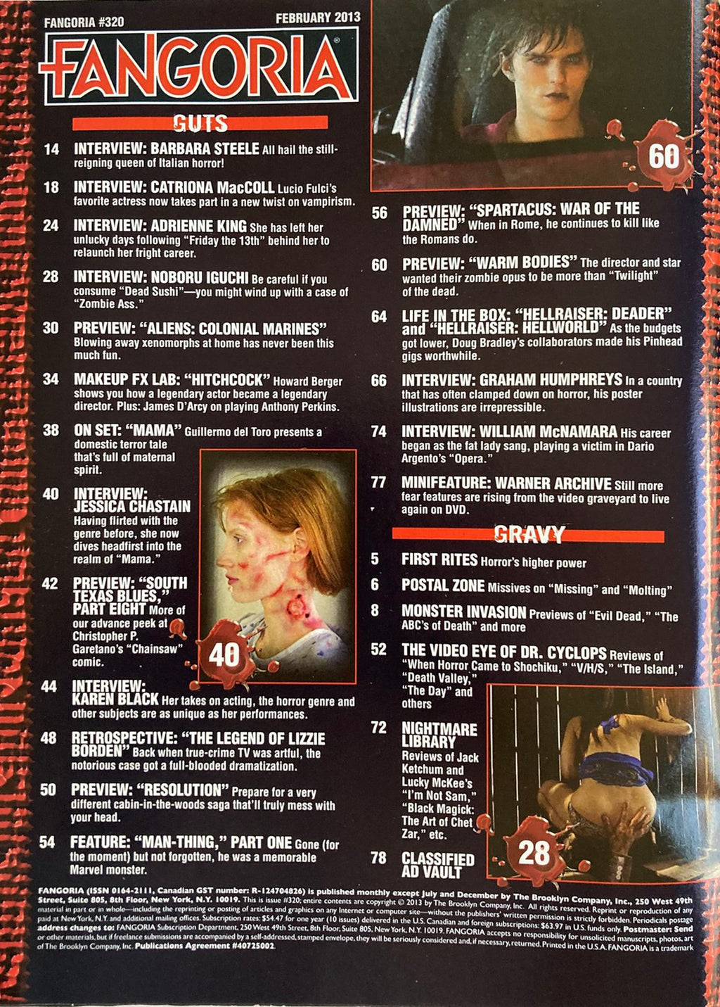 Fangoria Magazine #320