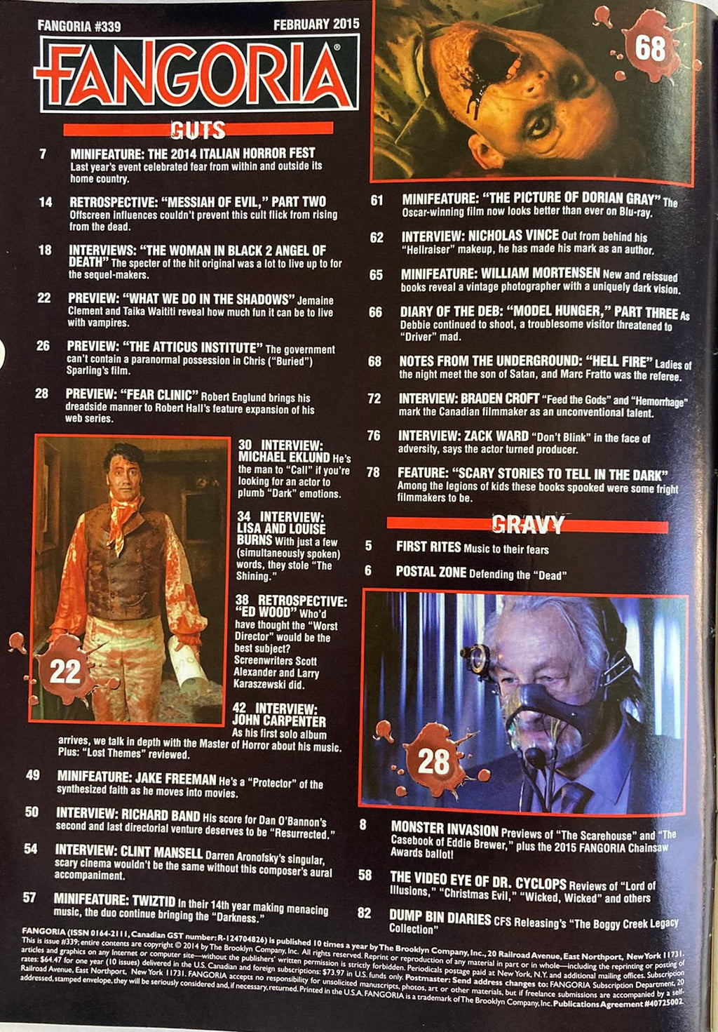Fangoria Magazine #339