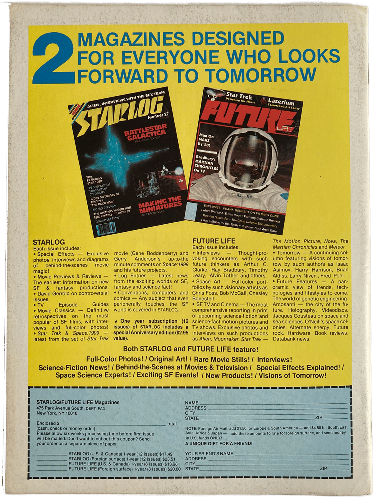 Fangoria Magazine #3