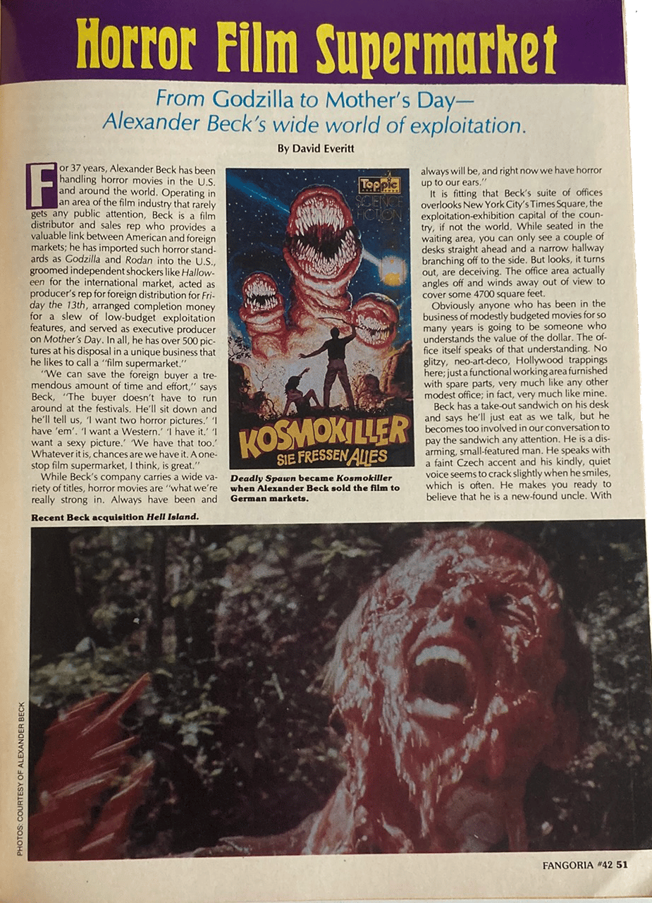 Fangoria Magazine #42