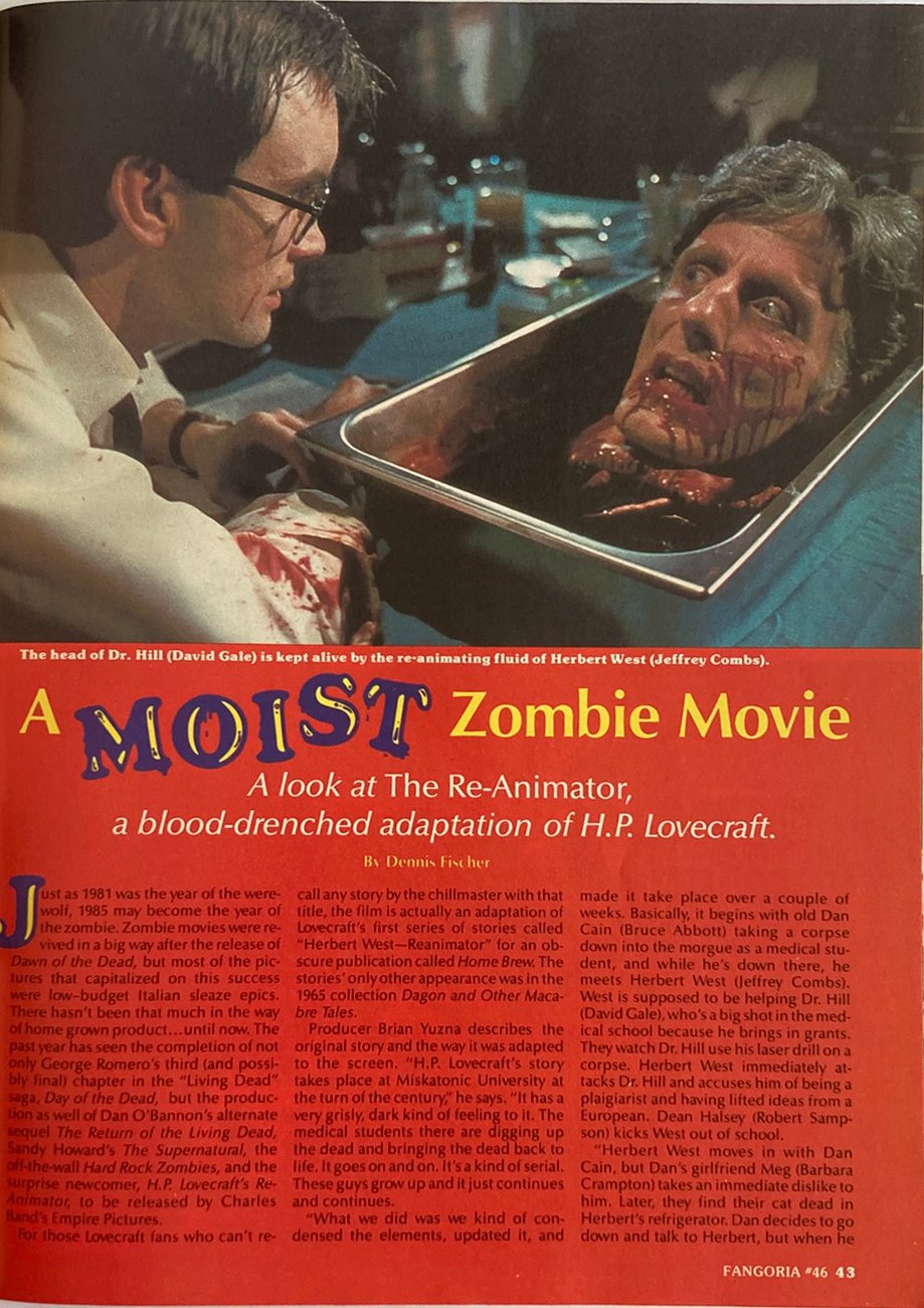 Fangoria Magazine #46