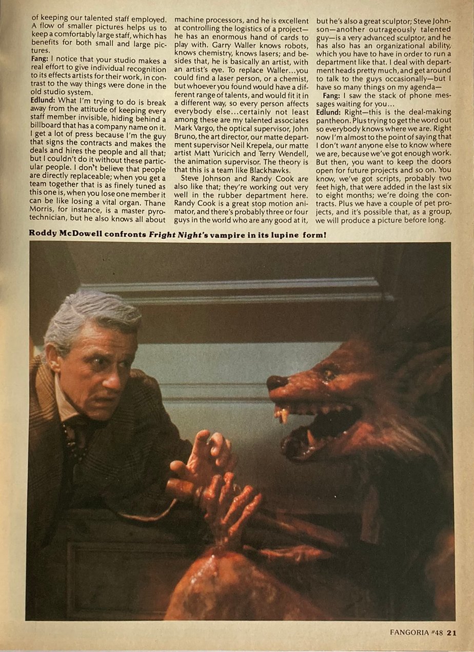 Fangoria Magazine #48