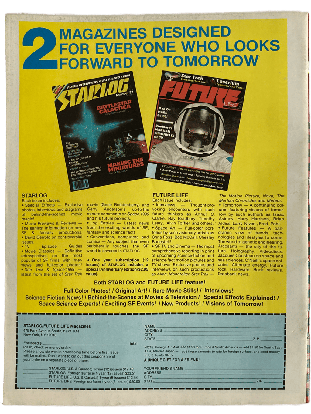 Fangoria Magazine #4