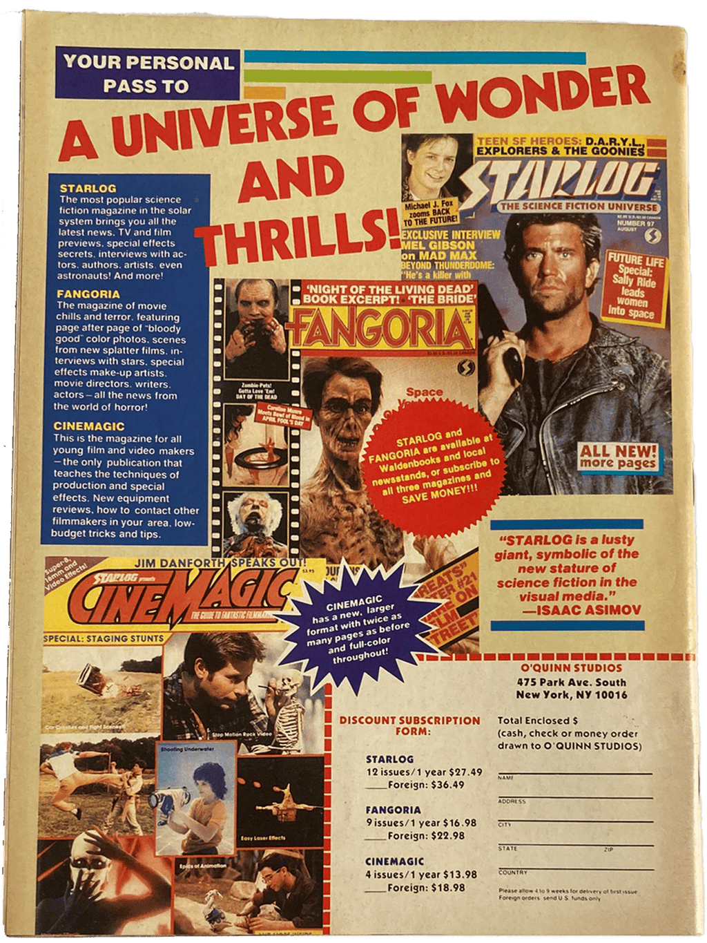 Fangoria Magazine #56