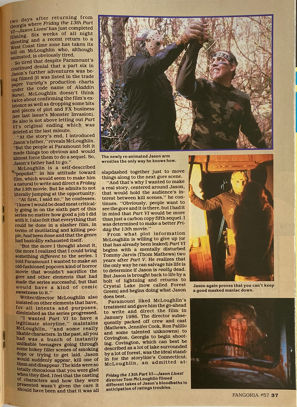 Fangoria Magazine #57