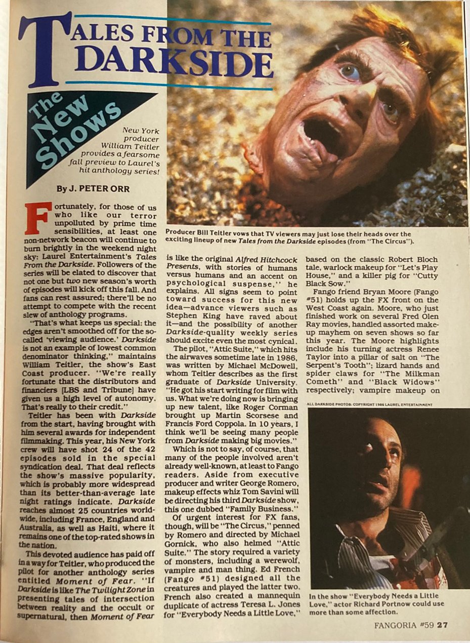 Fangoria Magazine #59