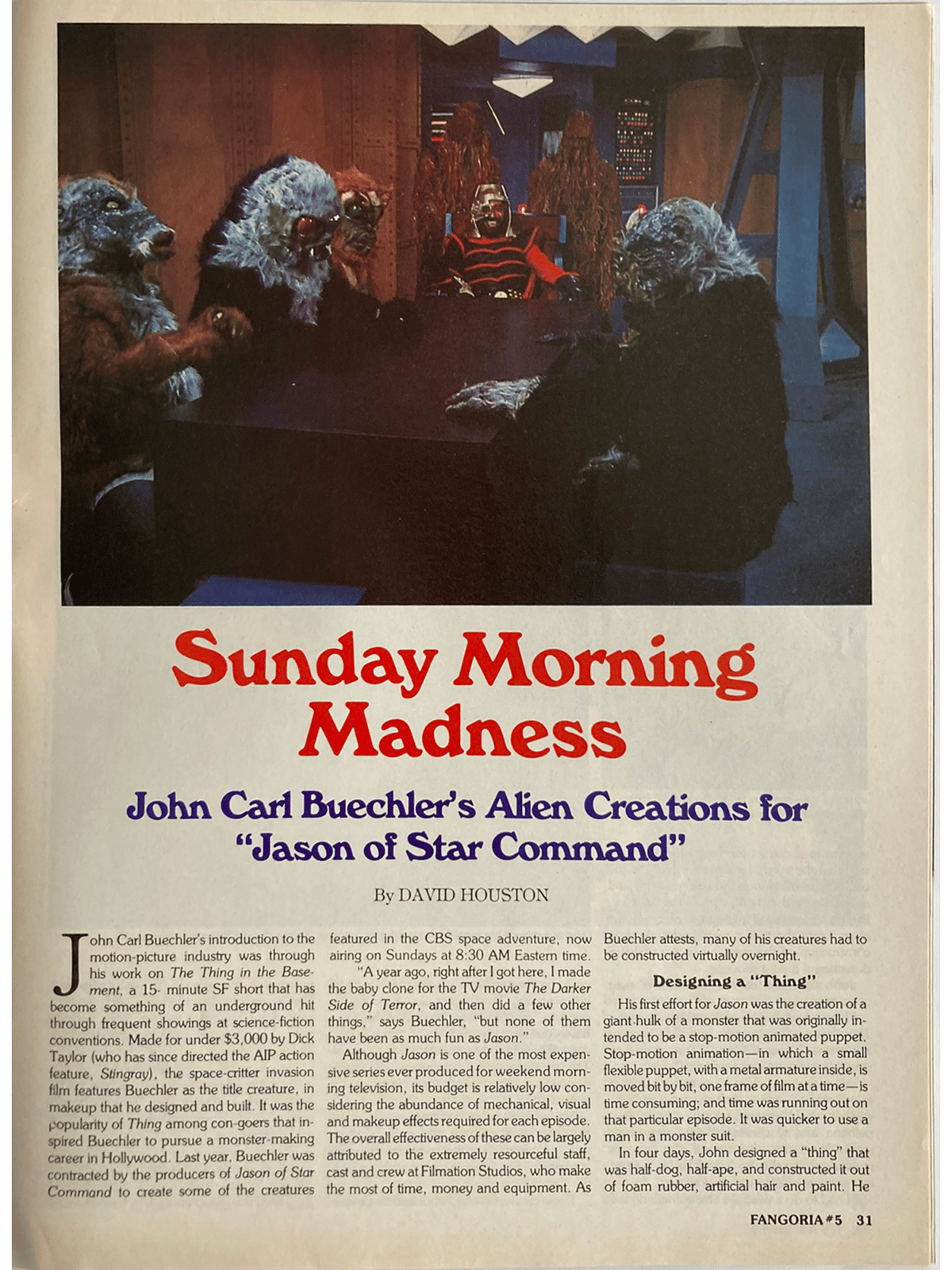 Fangoria Magazine #5