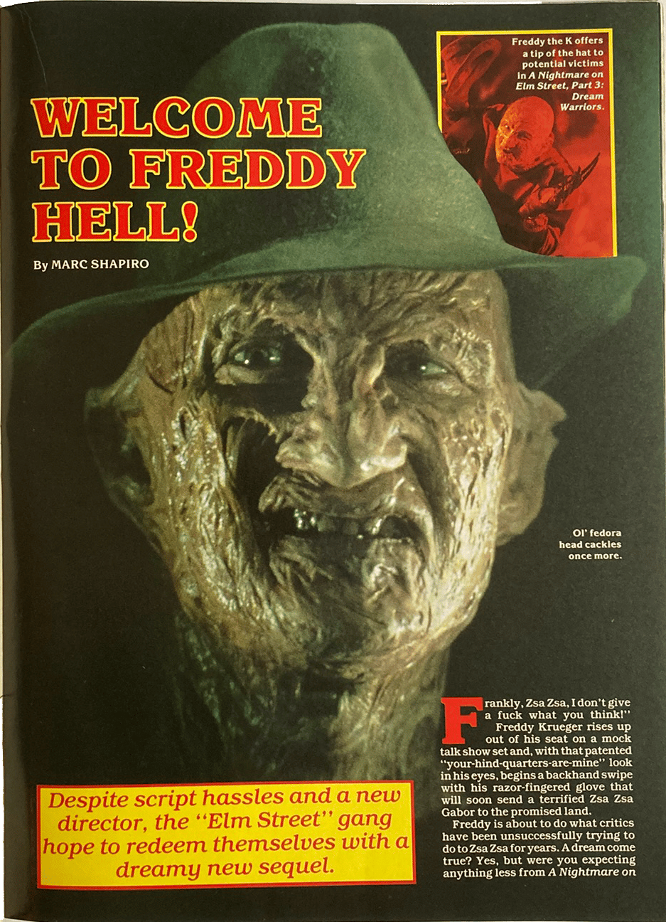 Fangoria Magazine #62
