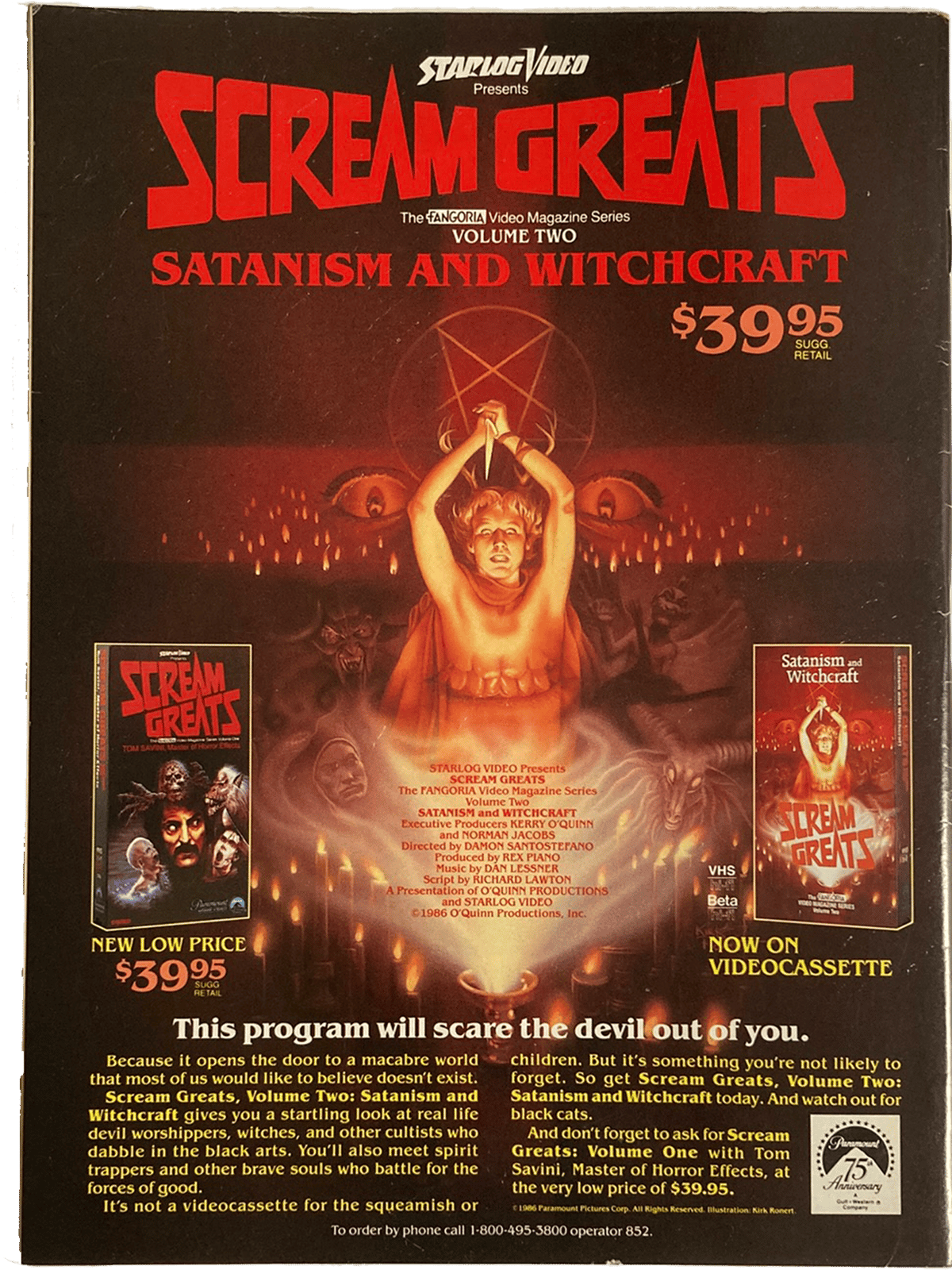 Fangoria Magazine #62