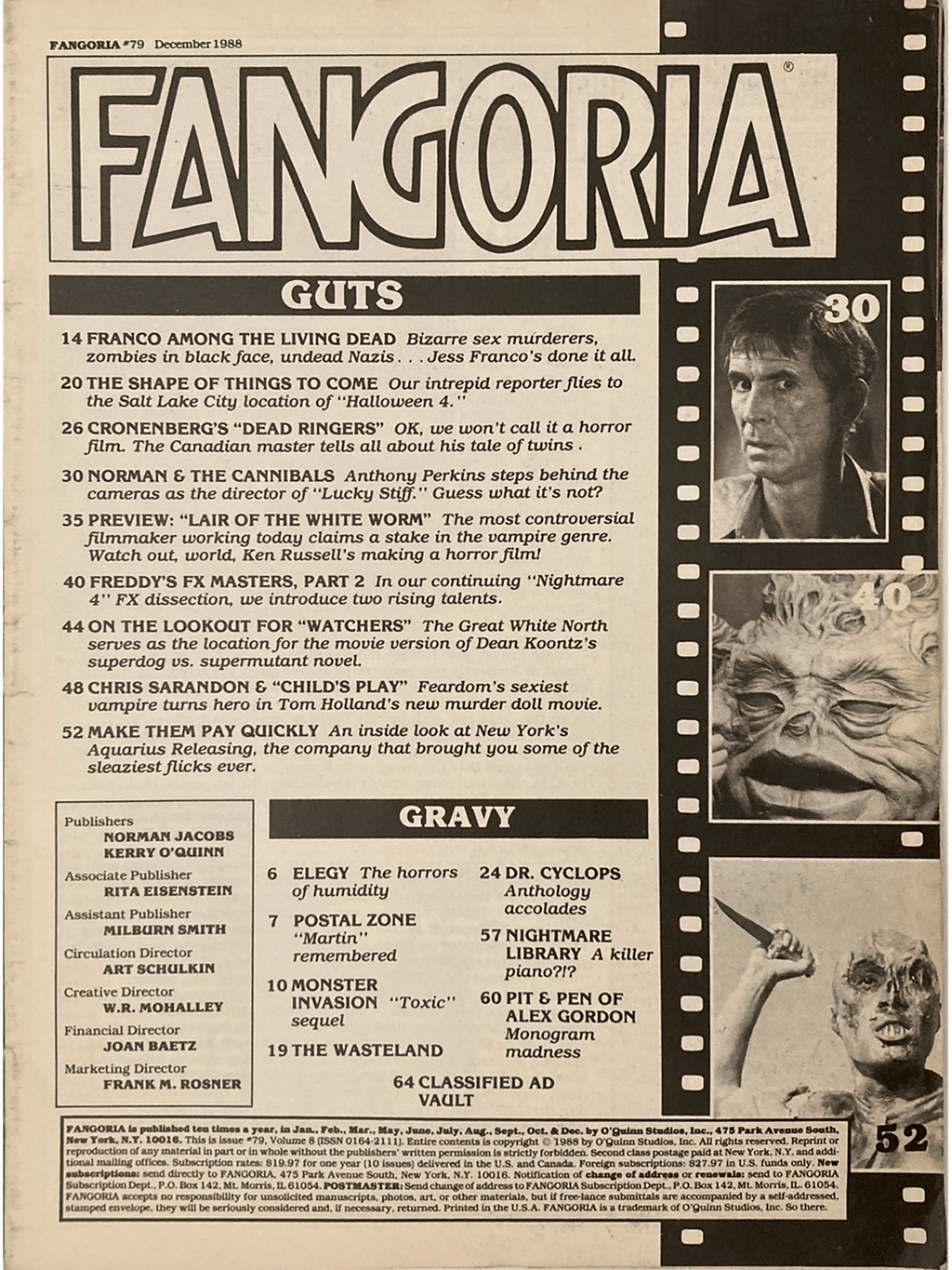 Fangoria Magazine #79