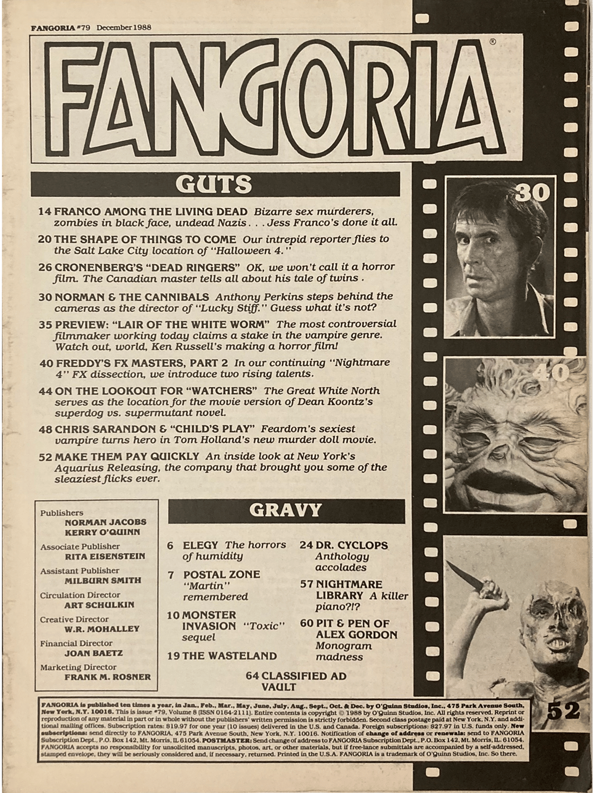Fangoria Magazine #79