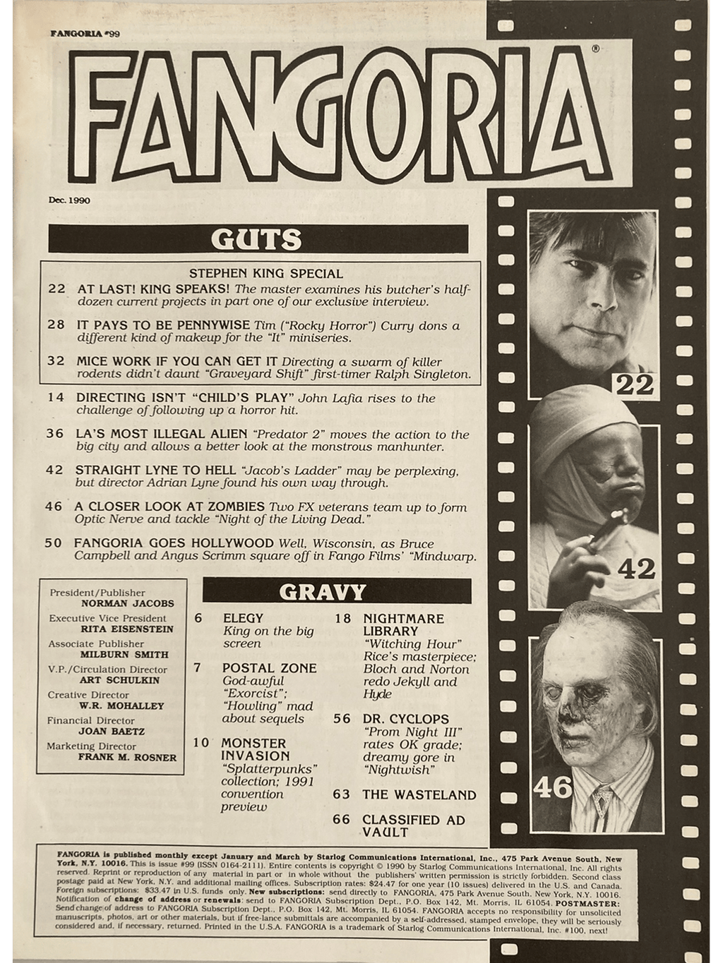 Fangoria Magazine #99
