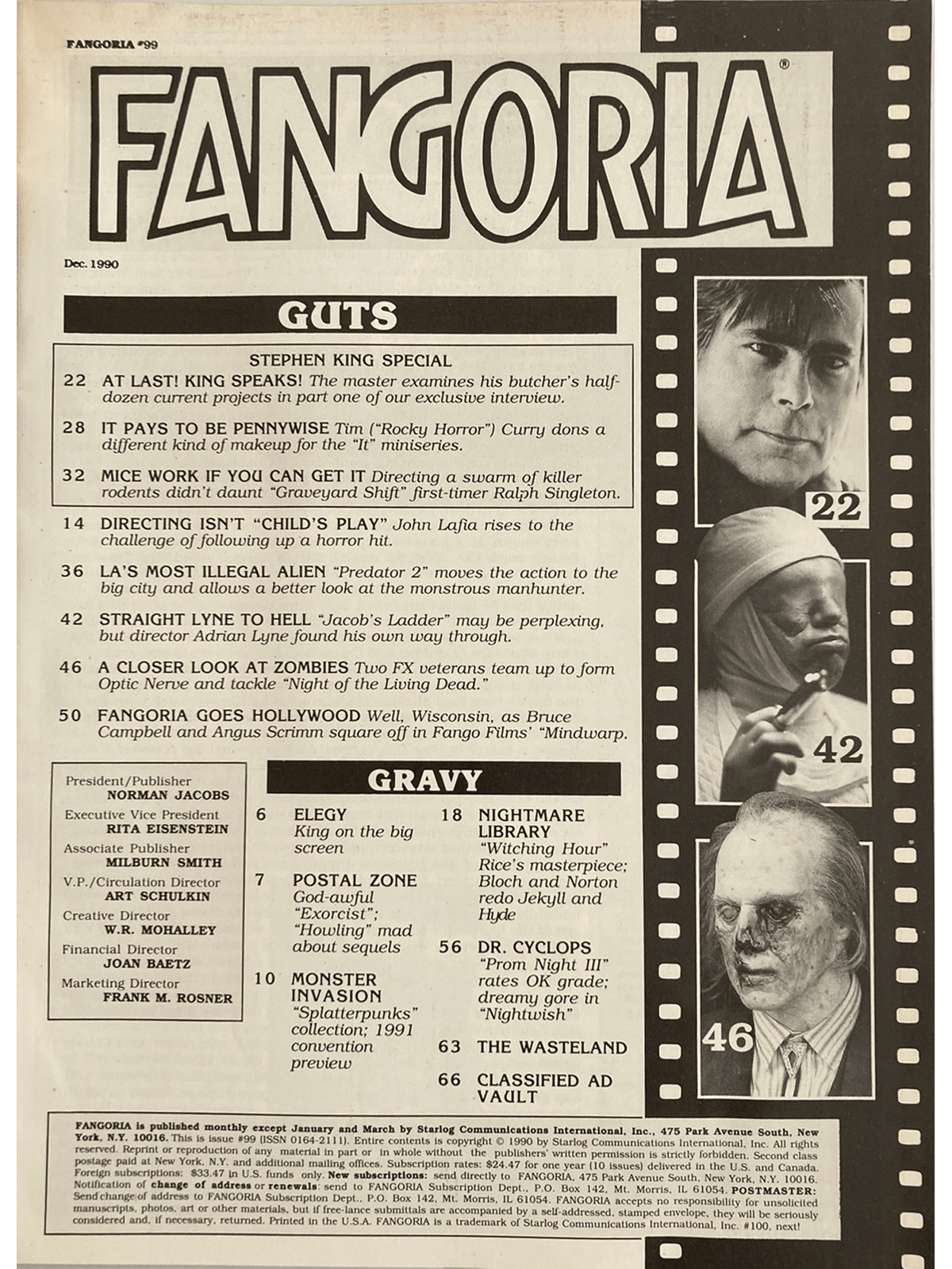 Fangoria Magazine #99