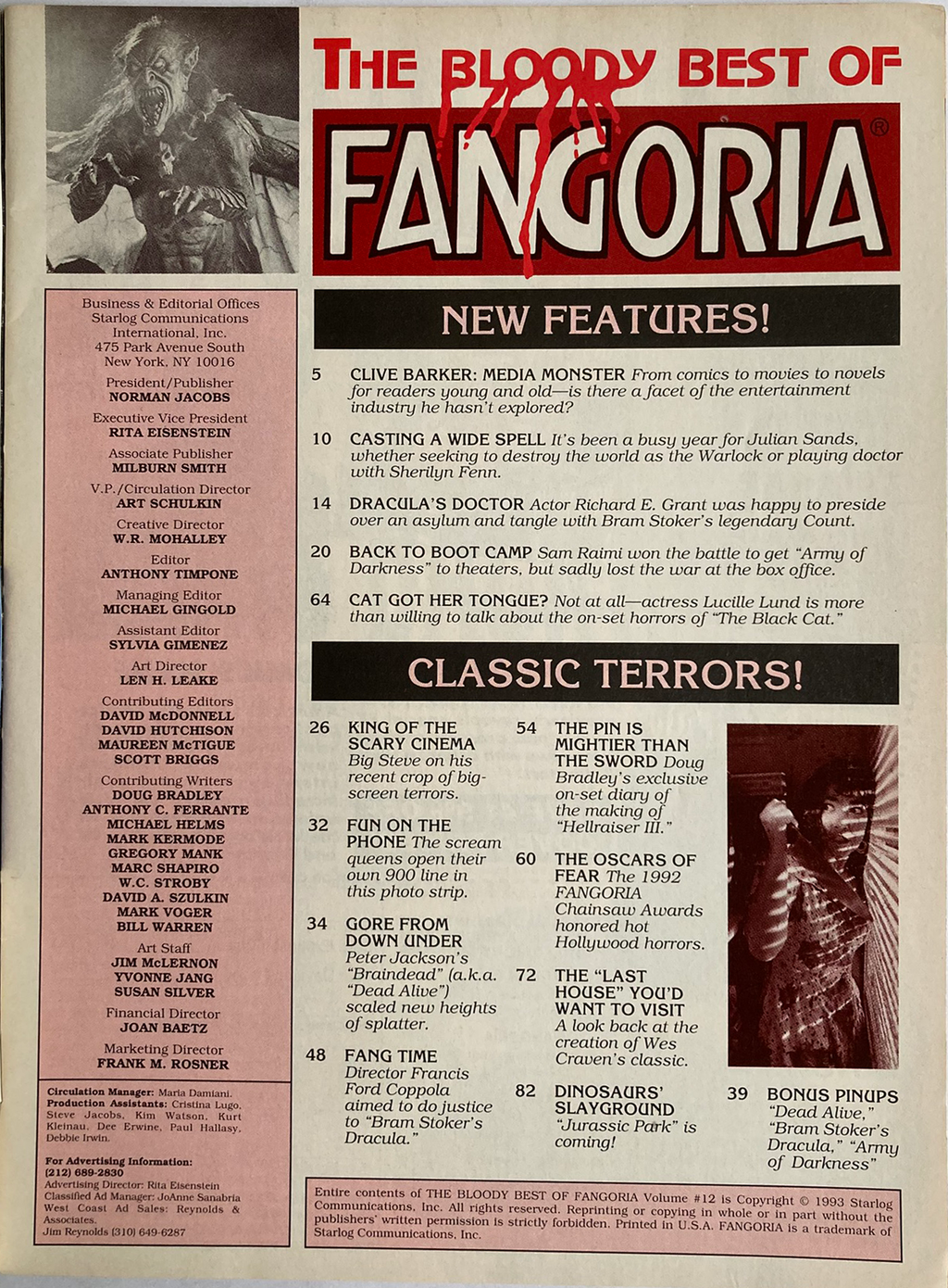 Bloody Best of Fangoria #12