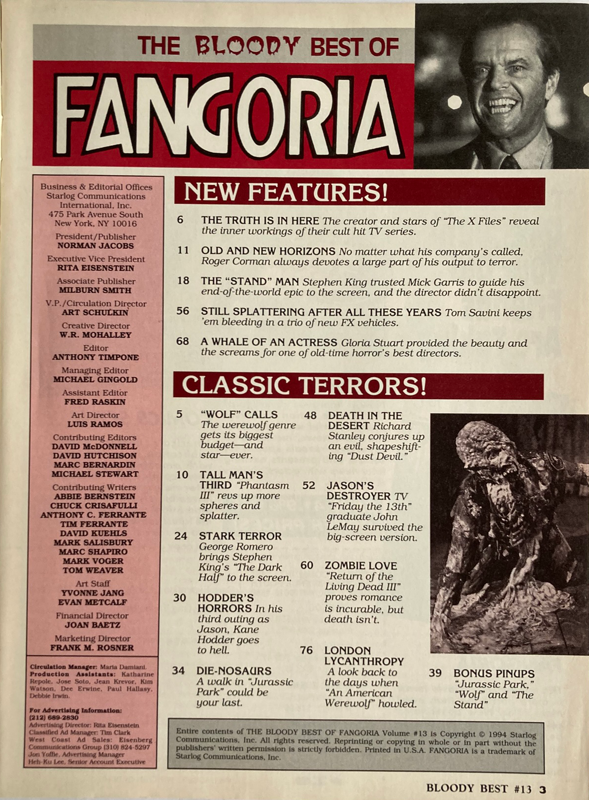 Bloody Best of Fangoria #13