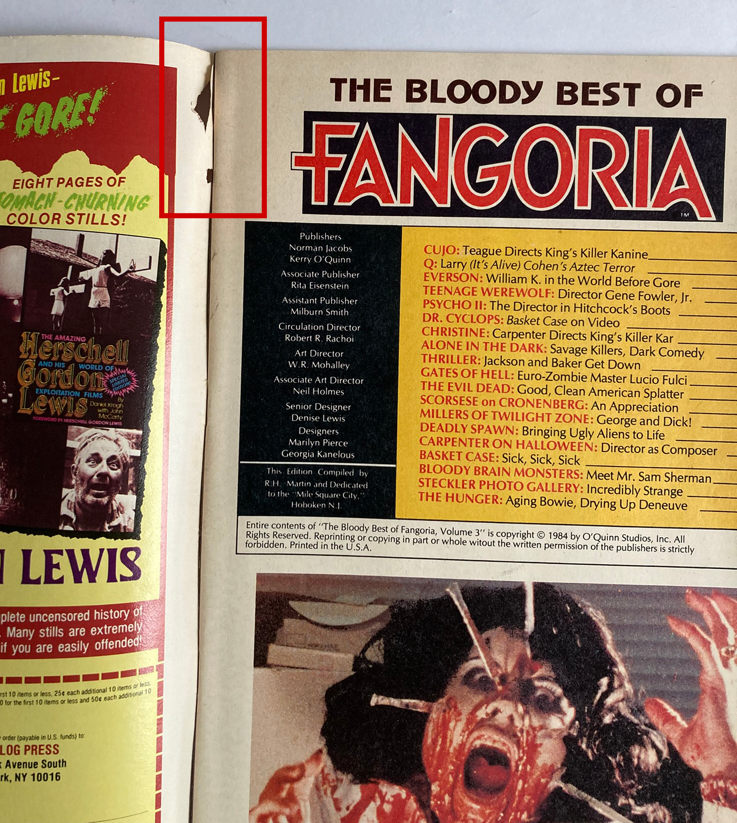 Bloody Best of Fangoria #3