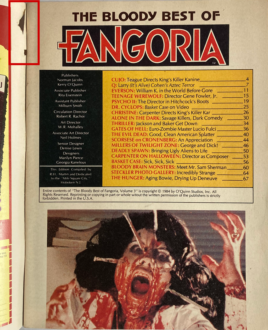 Bloody Best of Fangoria #3