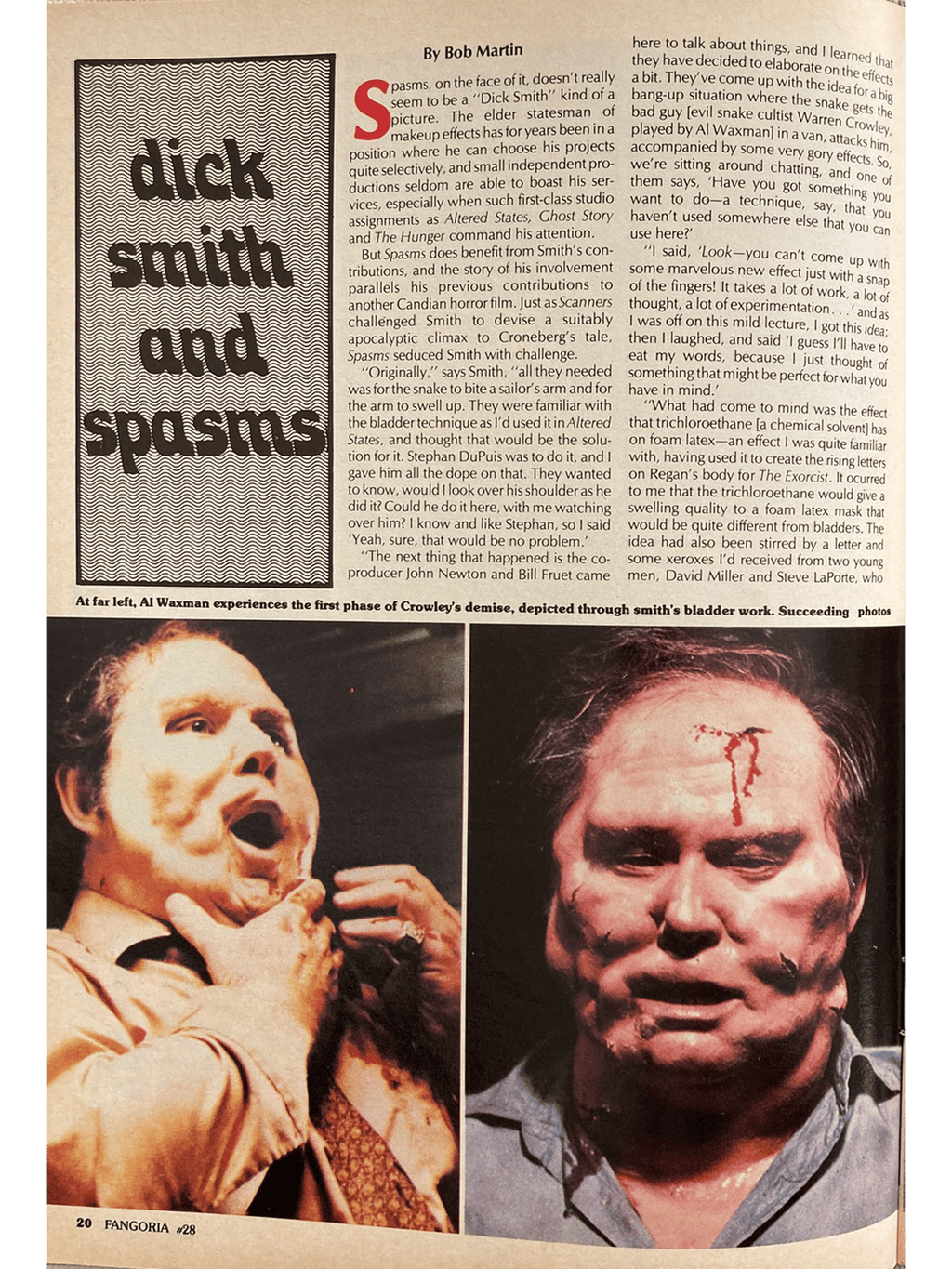 Fangoria Magazine #28