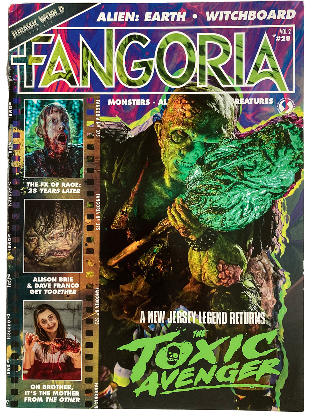 Fangoria Vol. 2 #28 Limited Edition Subscriber Cover
