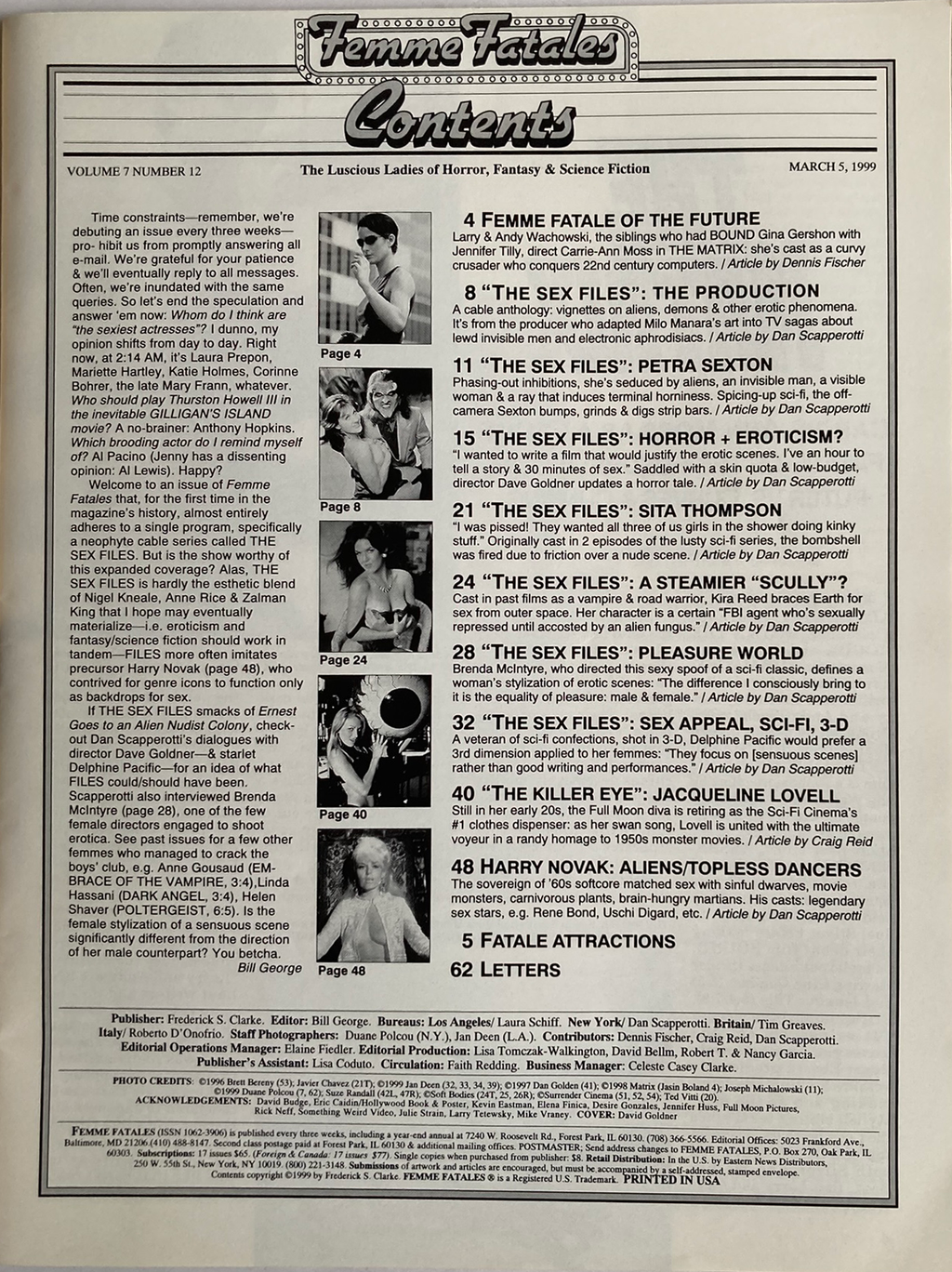 Femme Fatales Vol. 7 #12