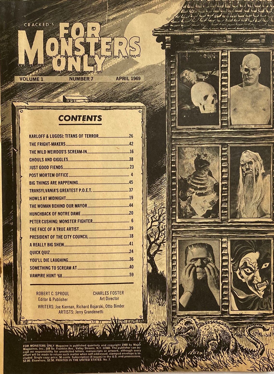 For Monsters Only (April 1969) #7