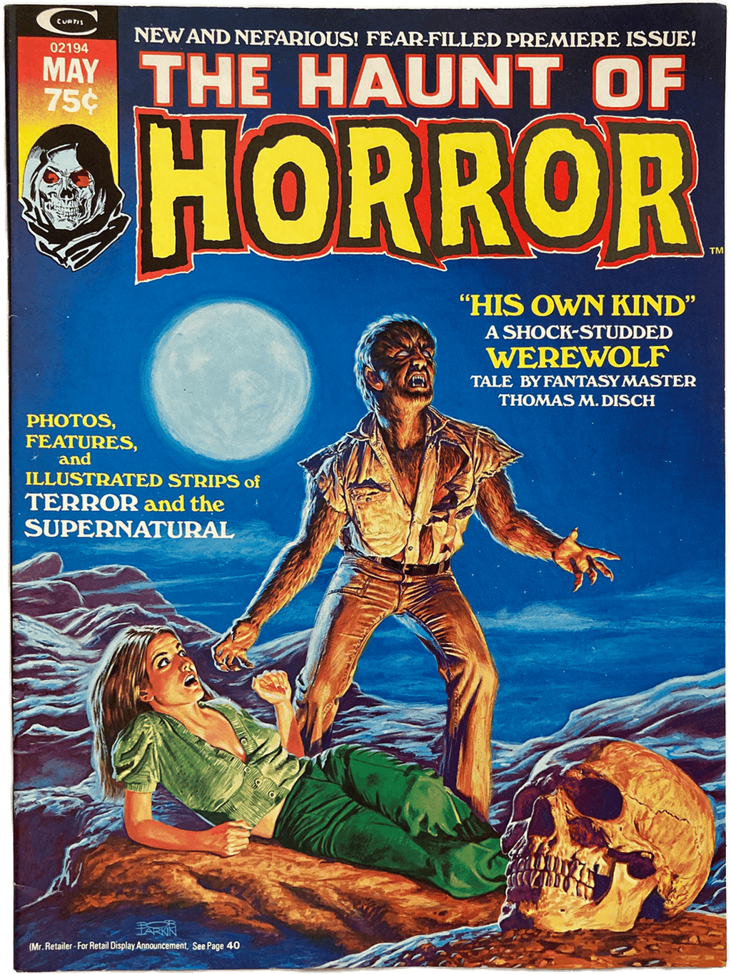 The Haunt of  Horror Vol. 2 #1 May 1974