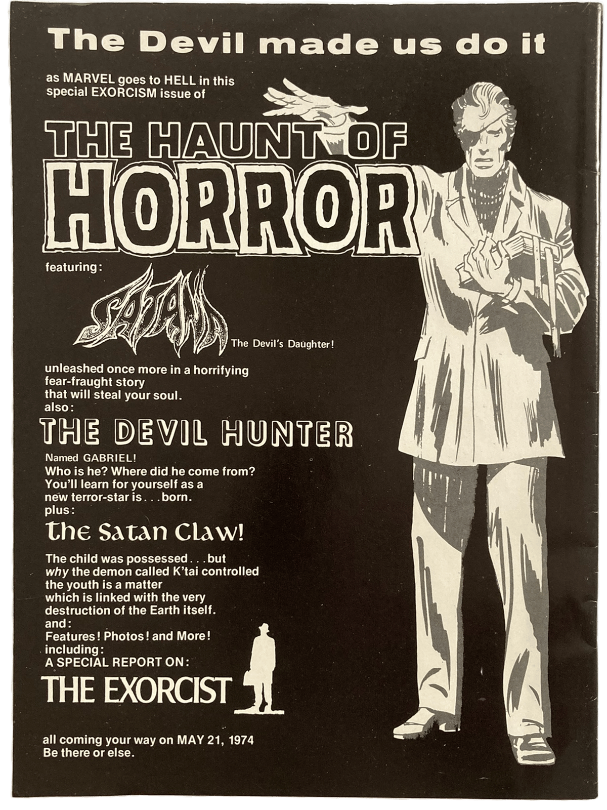 The Haunt of  Horror Vol. 2 #1 May 1974