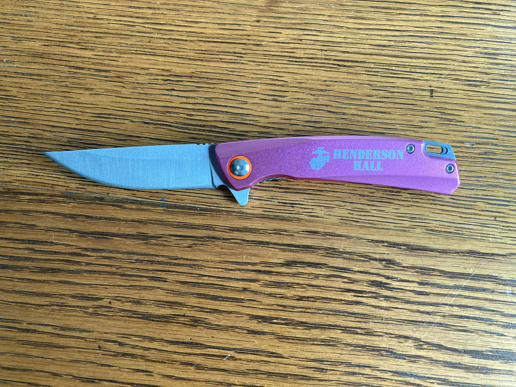 Custom Engraved 4" Pocket Knife