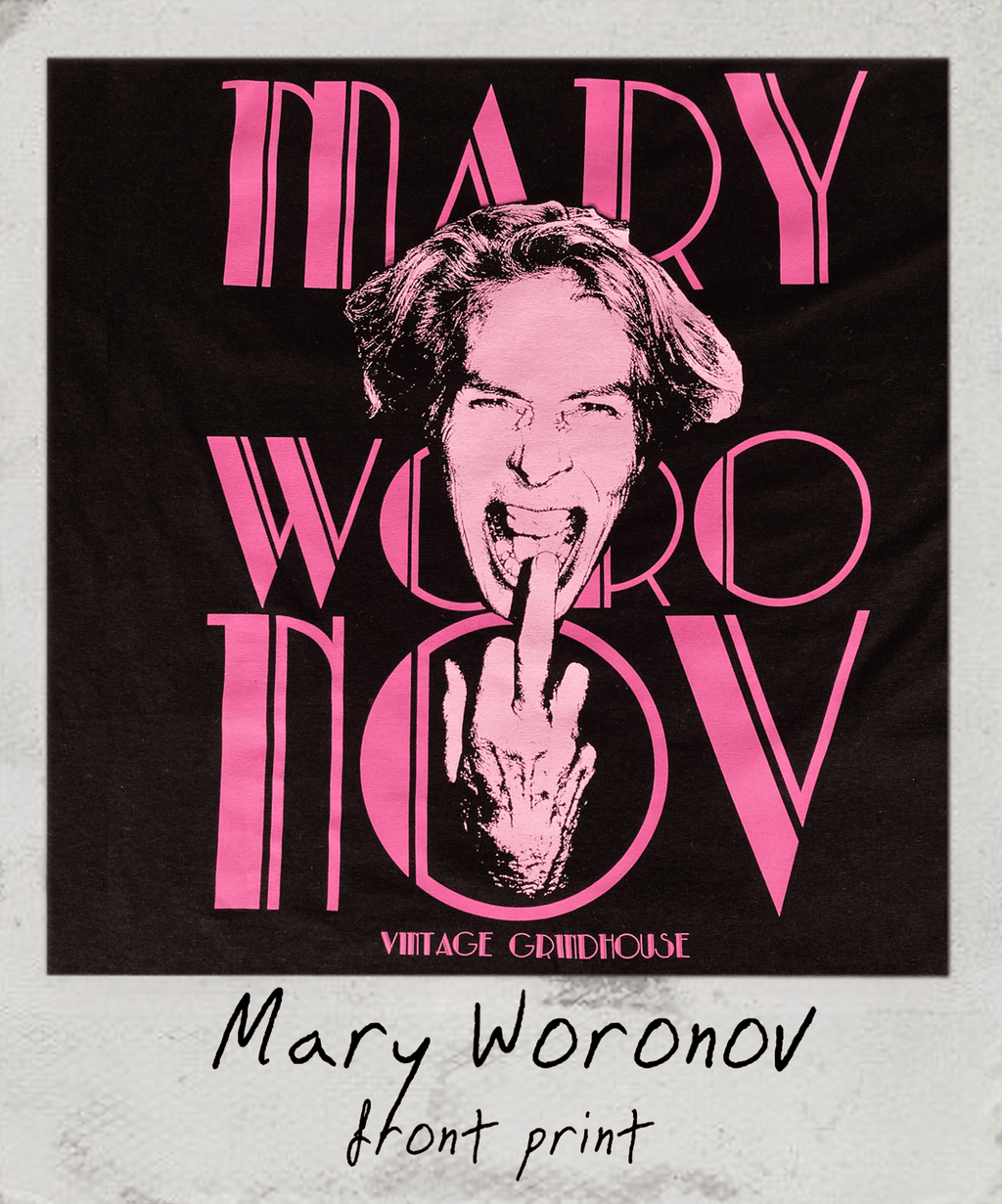 Mary Woronov sweatshirt - Legendary Lady of Grindhouse Cinema