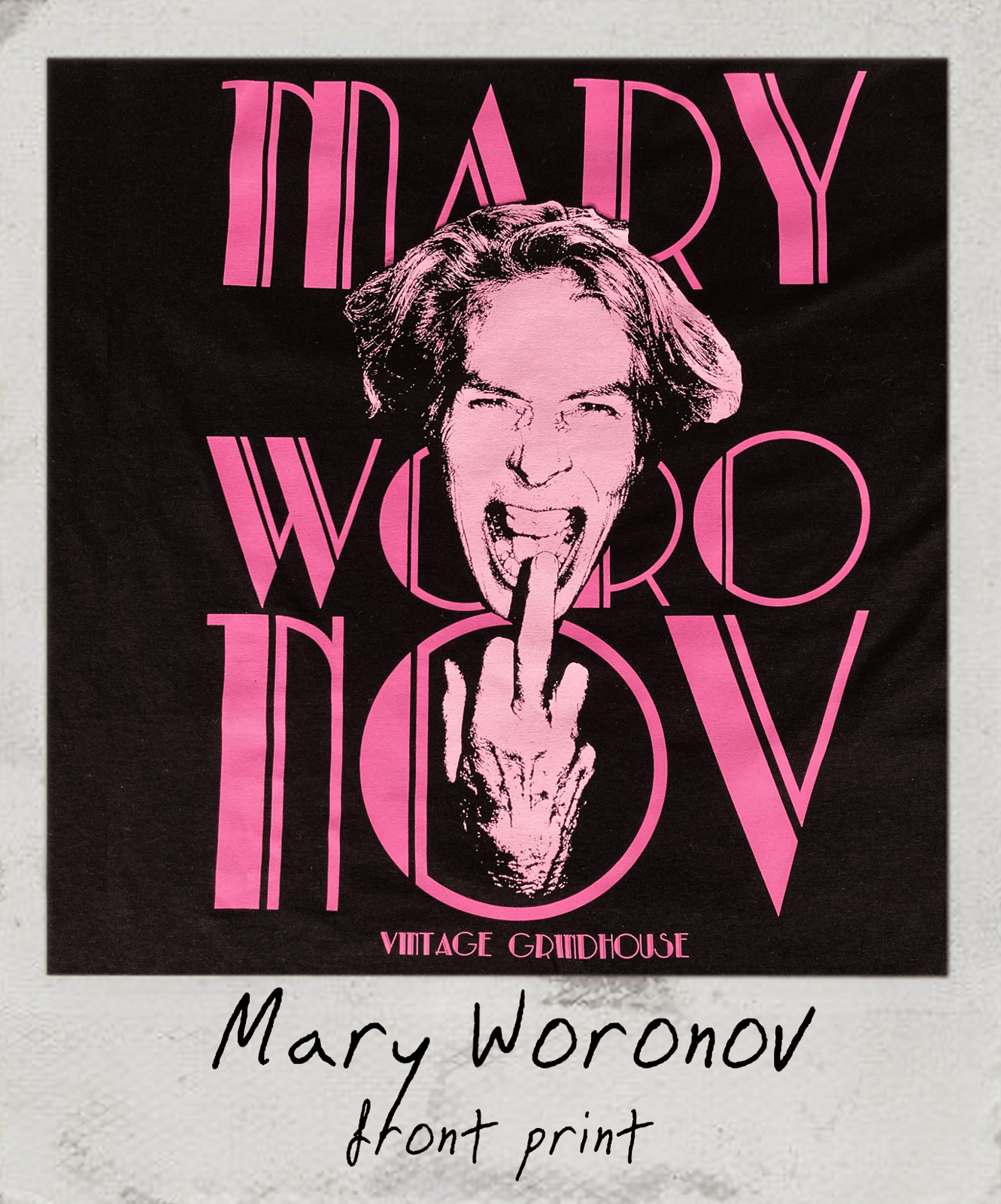 Mary Woronov sweatshirt - Legendary Lady of Grindhouse Cinema