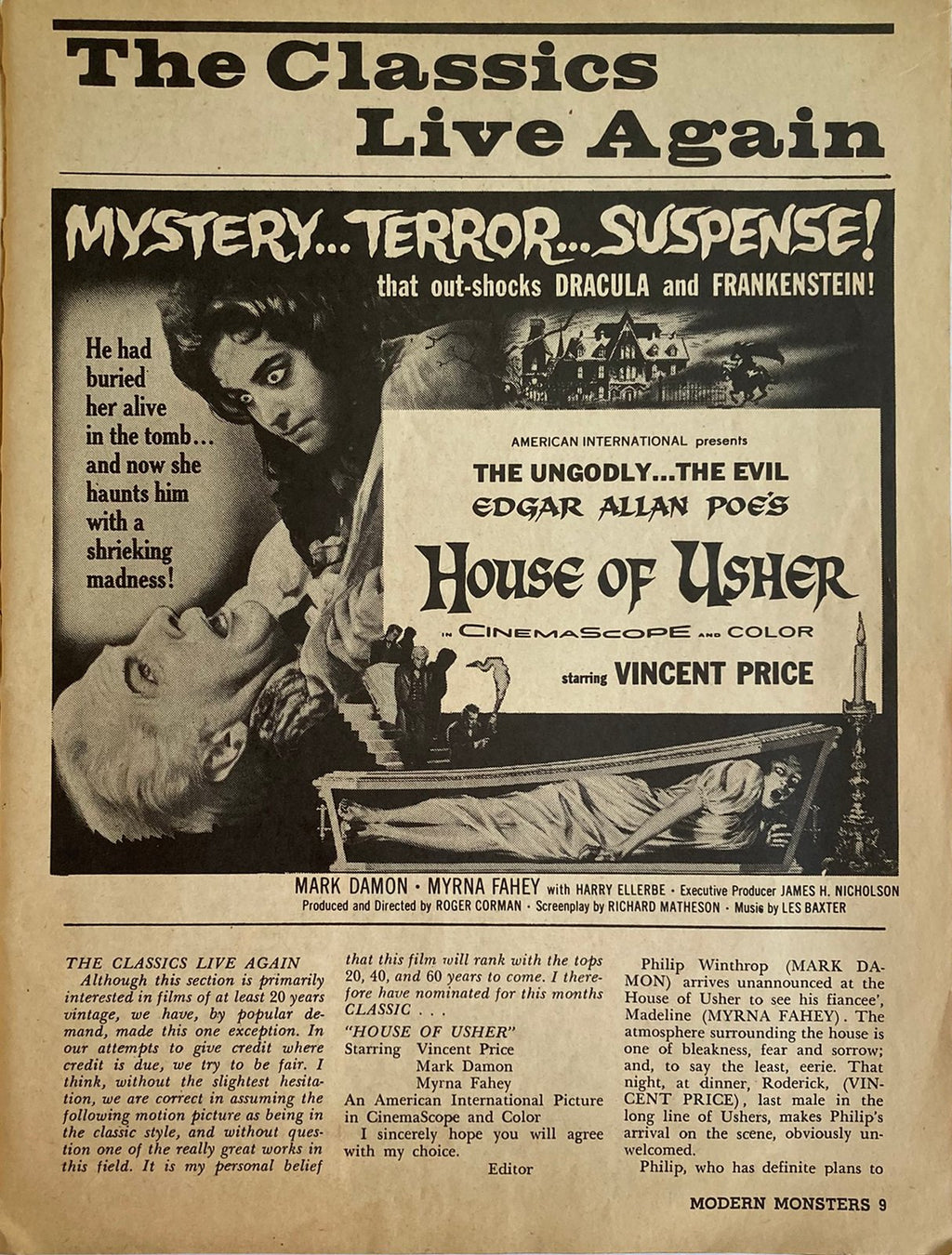 Modern Monsters #3 (Aug. 1966)